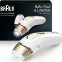 Braun IPL at Home Laser Hair Removal for Women and Men, Silk Expert Pro 5 PL5137 with Venus Swirl Razor, Long-Lasting Reduction in Hair Regrowth for Body & Face, Corded, PL5137