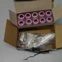 RX WELD 64PCS AG60P Plasma Cutter Torch Consumables Electrode Nozzles Cups Kit Galvanized Copper Ceramic AG-60 Consumables