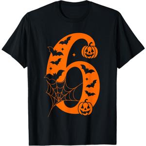 Funny 67 Six Seven Meme Couple Matching Halloween Costume T-Shirt, Black, Medium