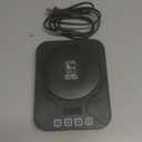 Sourdough Starter Warmer, Sourdough Heating Mat for Kitchen(70-100F), Auto Warming On/Off, 1-12Hour Timer, Precise Temperature Control, for Home Baking (Black)