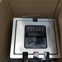 OLIXIS Deep Fryer for Home Use, Large Electric Fryer with 3 Blankets, 5 Liter Capacity, 1800W Power, 4 Adjustable Temp, Lid with Viewing Window for Fried Chicken, Shrimp, French Fries, Silver