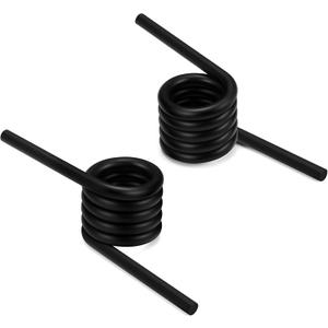 Zeyune 1 Pair Trailer Ramp Springs Heavy Duty Trailer Coil Springs 2000 Lbs Torque Black Right and Left Side RS16933LH RS16933RH Torsion Spring Parts for Gate Truck Tailgate Assist Replacement