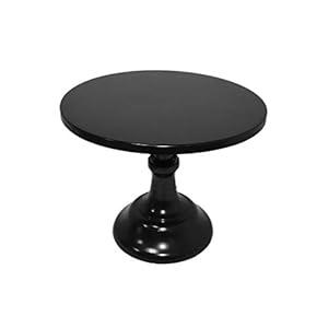 10 inch Adjustable Height Grand Baker Cake Stand Wedding Cake Tools Fondant Cake Display Accessory for Party bakeware (Black)