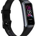 Fitness Tracker with 24/7Heart Rate, Blood Pressure, Sleep Tracking, Calorie, Activity Tracker with 1.1" AMOLED Color Screen, Waterproof Step Tracker for Android iPhones Women Men