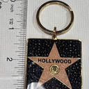 Star Hollywood Walk Of Fame Keychain 