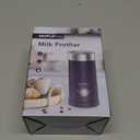 SIMPLETASTE Milk Frother, 4-in-1 Electric Milk Steamer, Automatic Warm and Cold Foam Maker and Milk Warmer for Latte, Cappuccinos, Macchiato