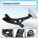 51350-3A0-A00 Front Right Side Lower Control Arm Compatible with Honda CR-V 2023-2025 Replace 513503A0A00