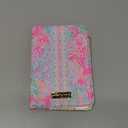 Lilly Pulitzer Vegan Leather Passport Holder, Cute Passport Cover, Travel Wallet with Credit Card Slots, Seaing Things