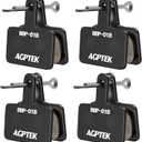 AGPTEK Bike Brake Pads, High-Performance Brake Pads, Disc Brake Pads & Spring (Semi-Metallic&Resin) for Mountain Bike Disc Brakes,Bike Pads Compatible with TRP Tektro Shimano Deore Br
