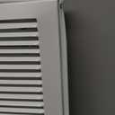 Fits 24x18 Duct Opening | Steel Return Air Filter Grille by Handua [Fixed Hinged] for 1-inch Filters | Vent Cover Grill for Sidewall and Ceiling | White | Outer Dimensions: 26 5/8"W X 20 5/8"H