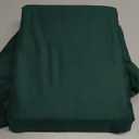 Bedding Oversized Queen Size Sheet Set – 3 Piece Bed Sheets, Soft and Breathable Microfiber, Includes 1 Fitted Sheet, 1 Flat Sheet and 2 Pillowcases – Oeko-Tex - (Emerald Green)