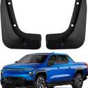 Mud Flaps Compatible with Chevrolet Silverado EV Accessories 2026 2025 2024 Splash Guards All Weather Fender Guard Mudguards Sediment Protection No Need to Drill Holes