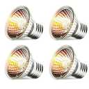 CALPALMY 4-Pack 50W UVA+UVB Bulbs | Heat and Light for Reptiles and Amphibian Tanks, Terrariums and Cages | Works with Various Lamp Fixtures