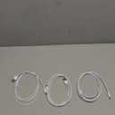 3-Pack 6FT Car Carplay Cable USB A to USB C Cable for iPhone 16 15 Pro Plus Pro Maxfor iPad Pro/Air/Minifor Samsung Galaxy S25/S24/S23for MacBook Pro/Air and More (White)