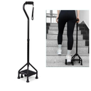 MMingo Adjustable Stair Climbing Assist Cane for Seniors, Step Stair Walking Aid, Stability Walking Sticks and Mobility on Stairs, Walk Up and Down Stairs Assist Devices, Non-Slip Stair Assist Aid