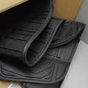 LASFIT Trunk Mat for Toyota Camry 2018-2026 & for Toyota Avalon 2019-2022, All Weather TPE Custom Fit Easy Clean Trunk Liner for Camry 2018-2025 Hybrid/L/LE/SE/TRD/XLE/XSE, Black