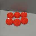 Enido Flameless LED Floating Candles Battery Operated Waterproof Plastic Tealights Pack of 6, Centerpieces at Wedding, Party,Valentine's Day (Red)