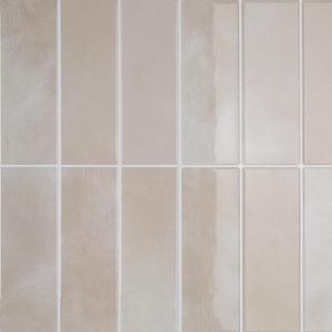 CRE8TIVE 4 Sheets Gray Straight Linear Peel and Stick Backsplash Stick on Tiles for Kitchen Bathroom Green Wall Tile Stickers Waterproof 12"x12" Renter Friendly Self Adhesive Kitchen Backsplash Tiles