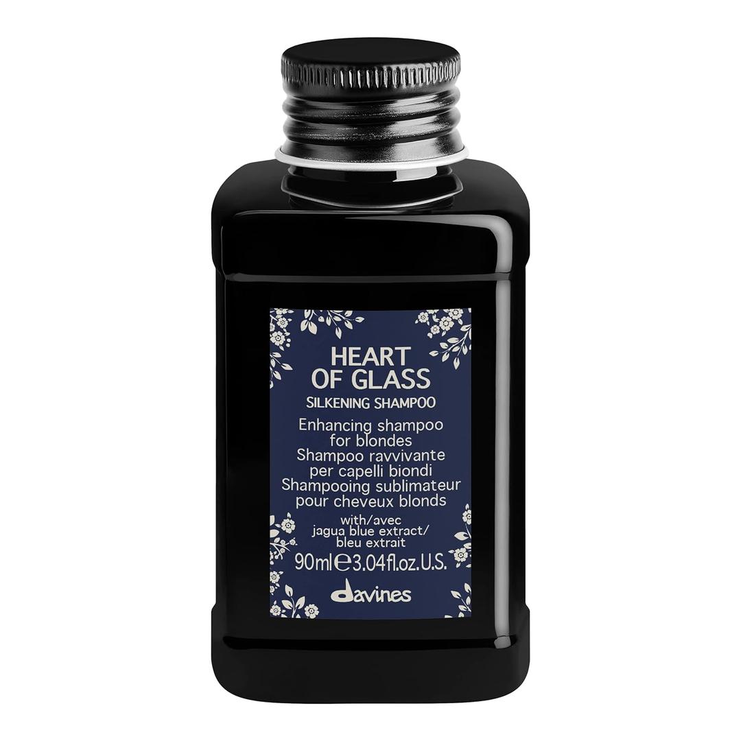 Davines Heart of Glass Silkening Shampoo for Blonde Care, Nourishing Protection for Natural Or Cosmetically Treated Hair