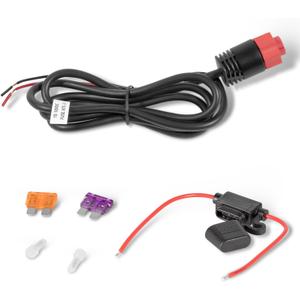 000-14041-001 HDS/Elite/Hook Power Cable Replacement, 3 Foot, 2-Wire Power Only Fits for Lowrance HDS, Elite FS, Elite Ti2, Hook, Mark