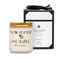 ONEVIEV Graduation Gifts for Her Him, Soy Wax Scented Candle, Masters Degree College High School Graduation Gifts 2024 - Now Hotter by One Degree