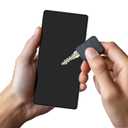 ZAGG Glass XTR4 Samsung Galaxy S25 Ultra Screen Protector - Tempered Glass, 11X Stronger with Graphene, Blue Light Filtering, Anti-Reflective Technology, InvisibleShield, Easy Dust-Free Installation