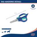 Good Scout Medium Pet Nail Clippers, Best Dog Nail Trimmers & Cat Nail Trimmers, Non-Slip Handle Canine Nail Clippers with Stainless Steel Strong Blades for Quick & Easy Nail Trimming, 5.5-Inch