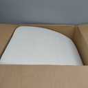 Wenqik Bench Cushion 42x16x4 Inch for Indoor Outdoor Furniture Tufted Thicken Bay Window Seat Cushion Non Slip Waterproof Dining Piano Bench Pad Pillow Anti Cat Scratch for Patio Porch Swing, Beige