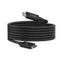 Belkin Connect USB4 Cable (6.6ft/2M Power Cable), USB-C to USB-C Cable w/ 240W Power Delivery + 20Gbps - USB4 Compliant Power Cable, Compatible with MacBook, Windows, Chromebook, & More