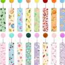 Hooqict 16 Pieces Kids Bookmarks, Cute Book Marks for Reading Kids Girls, Bookmarks Bulk for Kids End of Year Gifts Students Teachers School Classroom Office Reading Supplies Book Lovers Gifts