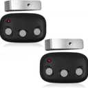 MCT-3 Garage Door Remote - Compatible with Linear Ld050, Ld033, Ldco800 - Replaces Linear MCT-11 ACT-31B, 318MHz (2 Pack)