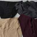 FINETOO 12Pack Womens Seamless Underwear No Show Cheeky Panties Invisibles Briefs Soft Stretch Bikini Hipster XS