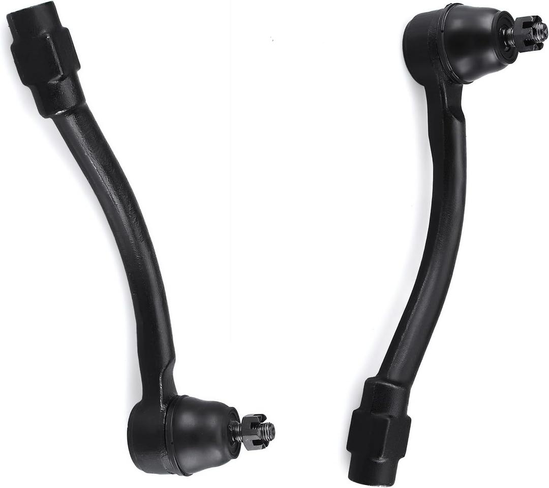 2PC Front Outer Tie Rod End FITS for Hyundai Elantra 2011-16/ Elantra Coupe 2013-14/ Elantra GT 2013-17/ Veloster 2012-17, for Kia Soul 2014-19/ Soul EV 2015-19, ES801074 ES801075 Front Outer Tie Rod