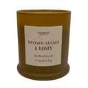 Foundry Candle Co. Soy Blend Jar Candle Brown Sugar & Honey, 11 oz