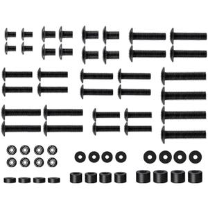 Mounting Dream TV Mounting Hardware TV Mount Screws Kit Comes with M4, M5, M6, M8 Screws, Includes Spacers and Washers, Fits Any TVs Up to 82 Inch, Works with Any Wall Mount MD5754
