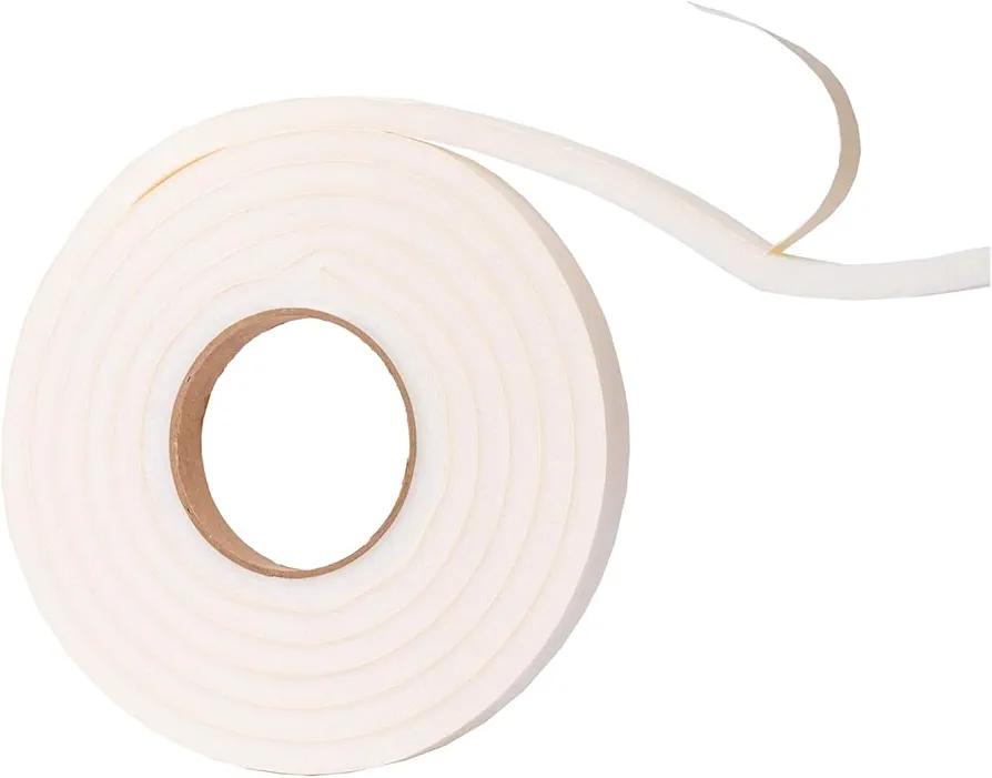 Duck Brand Self Adhesive Foam Weatherstrip Seal for Extra Large Gaps, 3/4-In x 1/2-In x 10-Ft, 1 Roll, 284426 Duck Brand Self Adhesive Foam Weatherstrip Seal for Extra Large Gaps, 3/4-In x 1/2-In x 10-Ft, 1 Roll, 284426