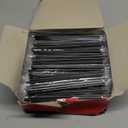 DuraHome Plastic Stirrer Straws Individually Wrapped 1000 Pack, Black 5.75-Inch Sip Drinking Stir Sticks for Cocktails and Coffee, BPA-Free Disposable Restaurant Style, Bulk Set