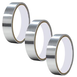 3pcs Silver Metal Ducting Tapes, High Temperature, Dryer Vent Insulation Tape for Ductwork