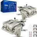 KAX Disc Brake Caliper Assembly For Honda Accord 2008 2009 2010 2011 2012, Acura TSX 2009 2010 2011 2012 2013 2014, Rear Left and Right, Driver and Passenger Side, 2pcs (19B3358+19B3359)