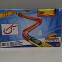 Hot Wheels Toy Car Track Set, Track Builder Unlimited Playset Premium Curve Pack, 16 Component Parts & 1:64 Scale Vehicle