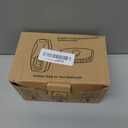 Automatic Toothbrush Dispenser Wall Mount Toothpaste Squeezer and Toothbrush Holder Set for Kids Family Bathroom Use (Black)