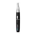 ConairMAN All-in-One Personal Trimmer for Men, for Nose, Ear, Eyebrows and Sideburns Hair Trimmer, 4 Piece Men's Grooming Kit, Lithium Battery-Powered