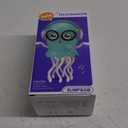 Christmas Dancing Jellydancer Baby Toy, Crawling Jellydancer Tummy Time Toy, Magic Music Crawling Toys for 3 4 5 6 7 8 Year Old Girl Kids Boy Birthday Gifts, Stocking Stuffers, Xmas Gifts (Rose Red)