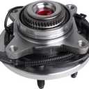 PAROD 515142 4x4 4WD Wheel Hub Bearing Assembly - Compatible with 2011-2014 Ford Expedition, Lincoln Navigator, F150, 2011-2012 F150 6 Lugs w/ABS