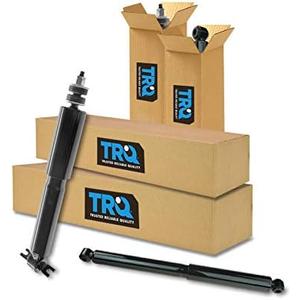TRQ Front and Rear Shock Absorber Set Compatible with 1998-2011 Ford Ranger 2001-2009 Mazda B2300 1998-2001 B2500 1998-2007 B3000 1998-2000 B4000