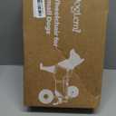 Adjustable Small Dog Wheelchair for Back Legs, Upgraded 5.5in Textured Wheel, Disabled Pets, Leg Brace, Mobility Aid for Small Pets, Hind Limb Rehabilitation, Older, Disabled (SChest 13.4-17.7in)