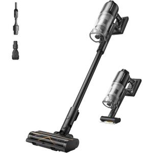 DREAME Cordless Stick Vacuum Cleaner Z30 Essential, 210AW Powerful Suction, Up to 90 Mins Runtime, Anti-Tangle Brush,LED Display, Dust Reveal Technology for Pet Hair, Carpet & Hard Floor