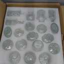 40 Pcs Bud Vase Set, Vases for Centerpieces, Cute Glass Bud Vases in Bulk, Small Vases for Flowers, Clear Vase Set for Wedding Decorations, Home Table Flower Dcor