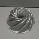 WBJKZJD Charlotte Cake Mold, 8 Inch Cake Pan Aluminium Kitchen Accessories Decoration Christmas Wedding Valentines 3D Charlotte Cake Pan (Swirl Shape)