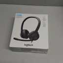 Logitech H390 Wired Headphones with Mic, USB-A Headset with Microphone for PC, Noise Cancelling Microphone for Video Meetings, Music, Gaming - Black